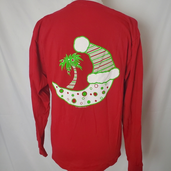 Merry Christmas Y'all South Carolina long sleeved tee - Picture 3 of 9